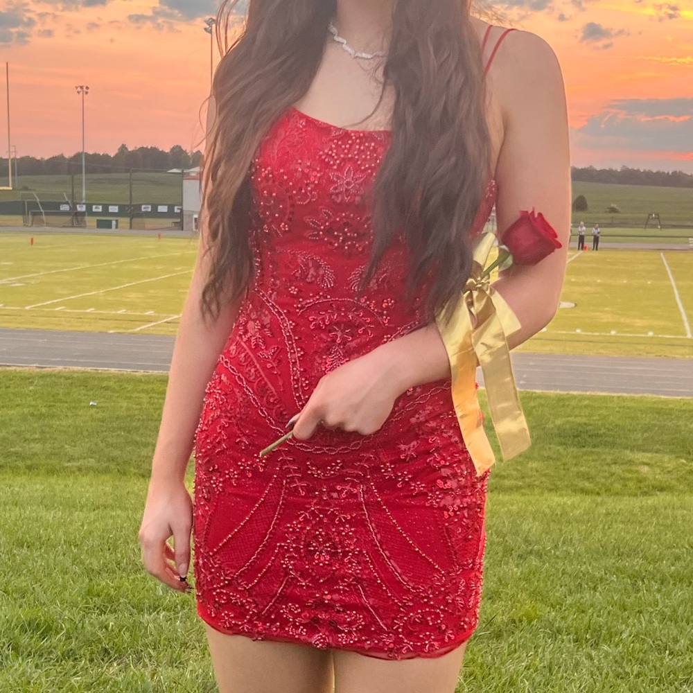 Red Homecoming/Prom Dress!!